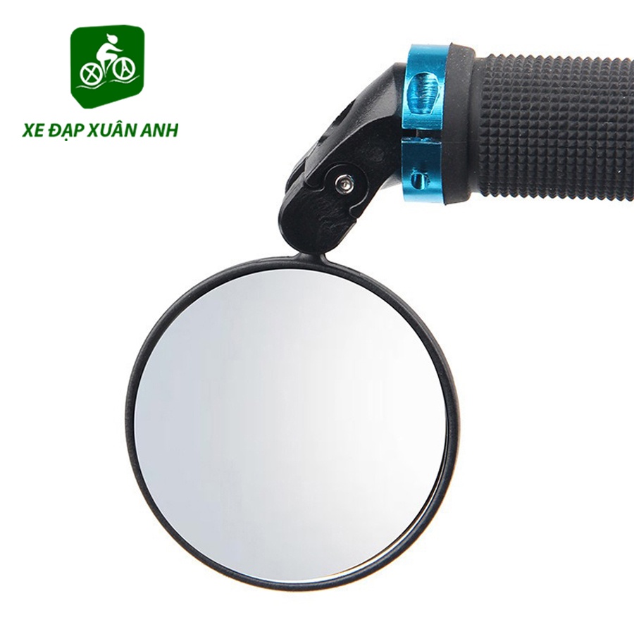 Kính Chiếu Hậu Tròn Gắn Ghi Đông Xe Đạp