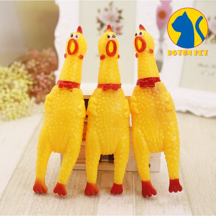 Đồ chơi hình gà phát ra tiếng kêu kích thước 16cm