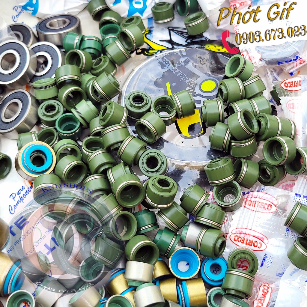 Phớt xupap  size  5*9.5*9 | Phốt GIF dành cho động cơ nổ máy phát điện, máy tàu thủy | KND Shops