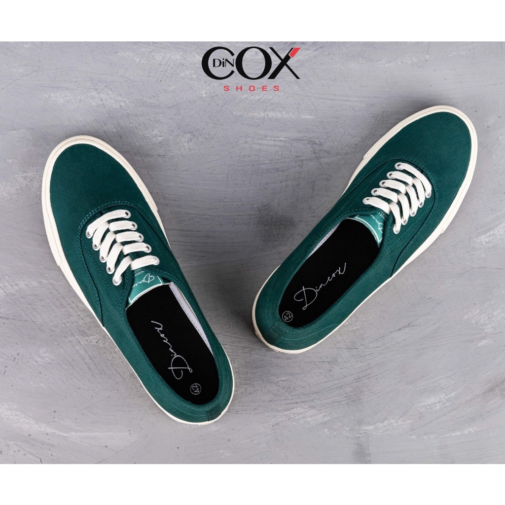 Giày Sneaker Nam Vải DINCOX E06 EVERGREEN
