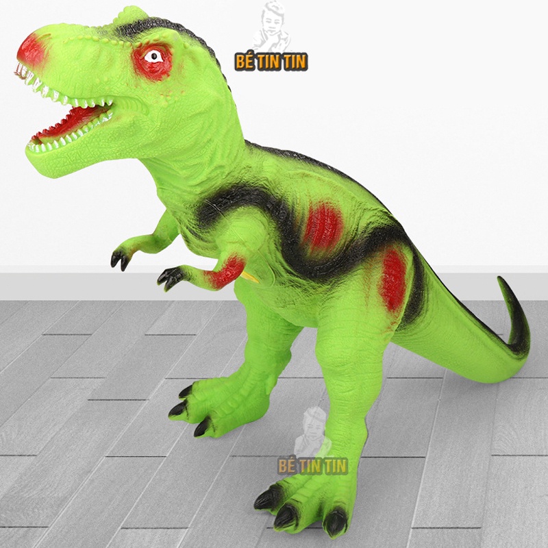 Đồ chơi khủng long mô hình cao su có nhạc cho bé - Đồ Chơi TinTin