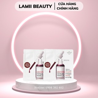 Peel Da Không Bong Tróc RED PEEL TINGLE SERUM BY SO NATURAL dạng gói 2.5ml