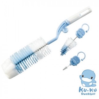 Bộ 3 cọ rửa bình sữa kuku ku5358
