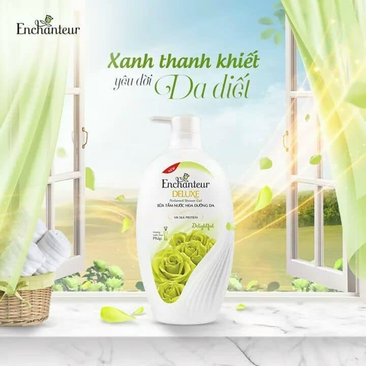 Sữa tắm hương nước hoa Enchanteur 650g