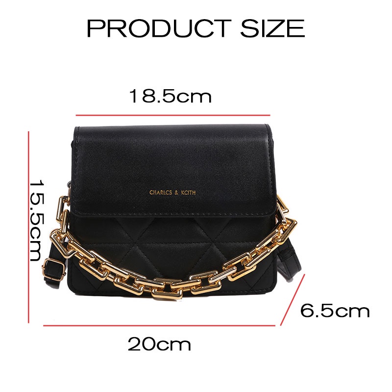 Mischa Túi Đeo Vai Hình Vuông Cỡ Nhỏ Bằng Da PU Màu Trơn Phong Cách Phương Tây Thời Trang