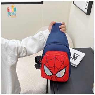 Túi đeo chéo spiderman cho bé trai bé gái túi đeo trước ngực cho bé mini - ảnh sản phẩm 6