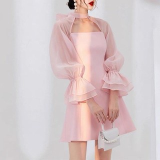 đầm thiết kế bigsize chubby tay phồng cao cấp (Anitagreen - Vicky g) AV39-0922