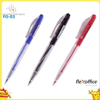 Hộp 20 chiếc bút bi nét nhỏ Thiên Long Flexoffice FO-03