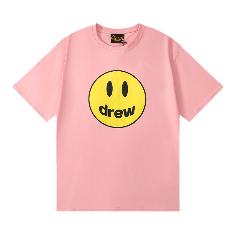 Áo Thun Tay Ngắn Dáng Rộng In Hình Mặt Cười Đơn Giản Thoải Mái Hợp Thời Trang