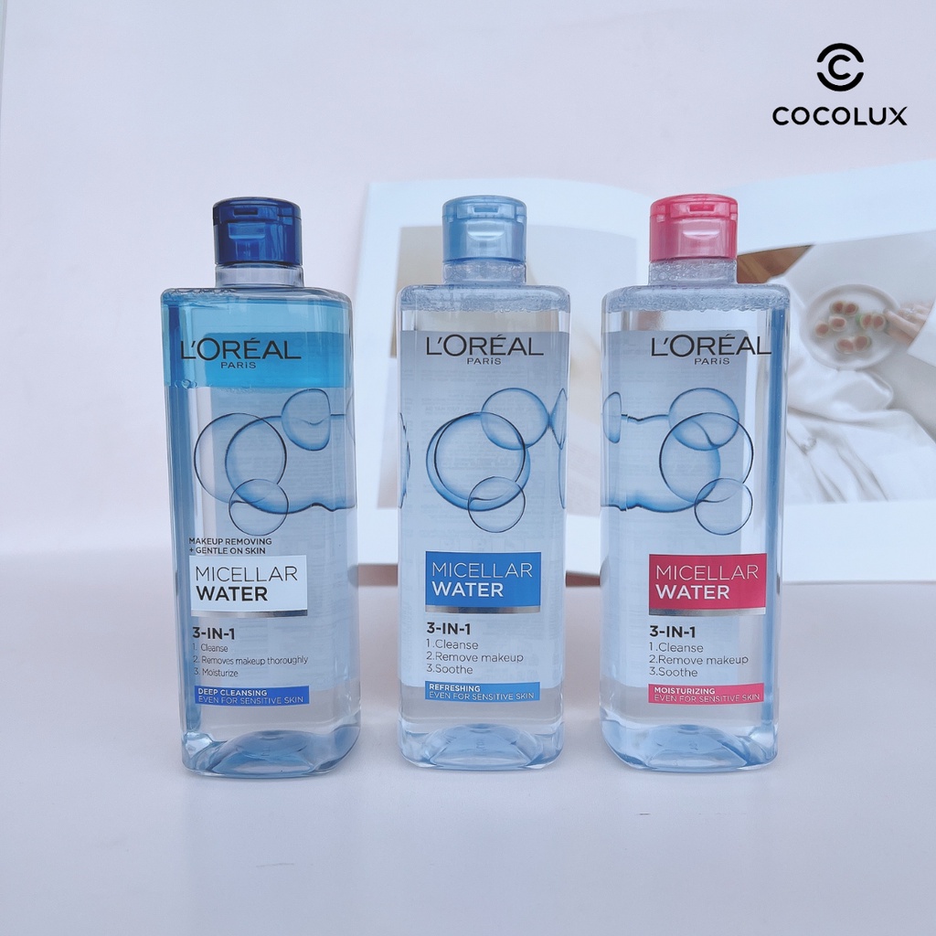 [Công Ty, Tem Phụ] Nước tẩy trang Loreal L'Oreal Paris Micellar Water [CocoShop]