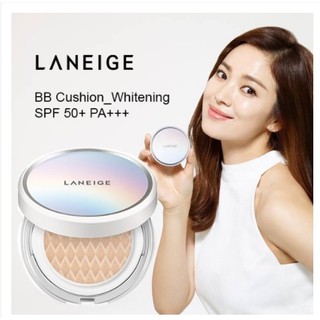 Kem bb dạng cushion làm trắng da laneige spf 50 + pa + + + kèm lõi thay