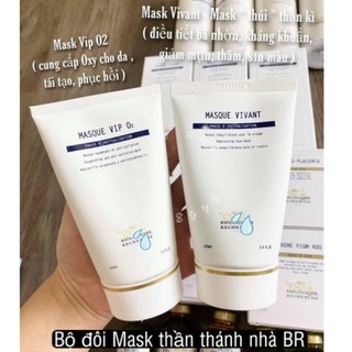 Mặt Nạ Tái Tạo Tế Bào Làm Sáng Làn Da Mệt Mỏi Masque Vip 02