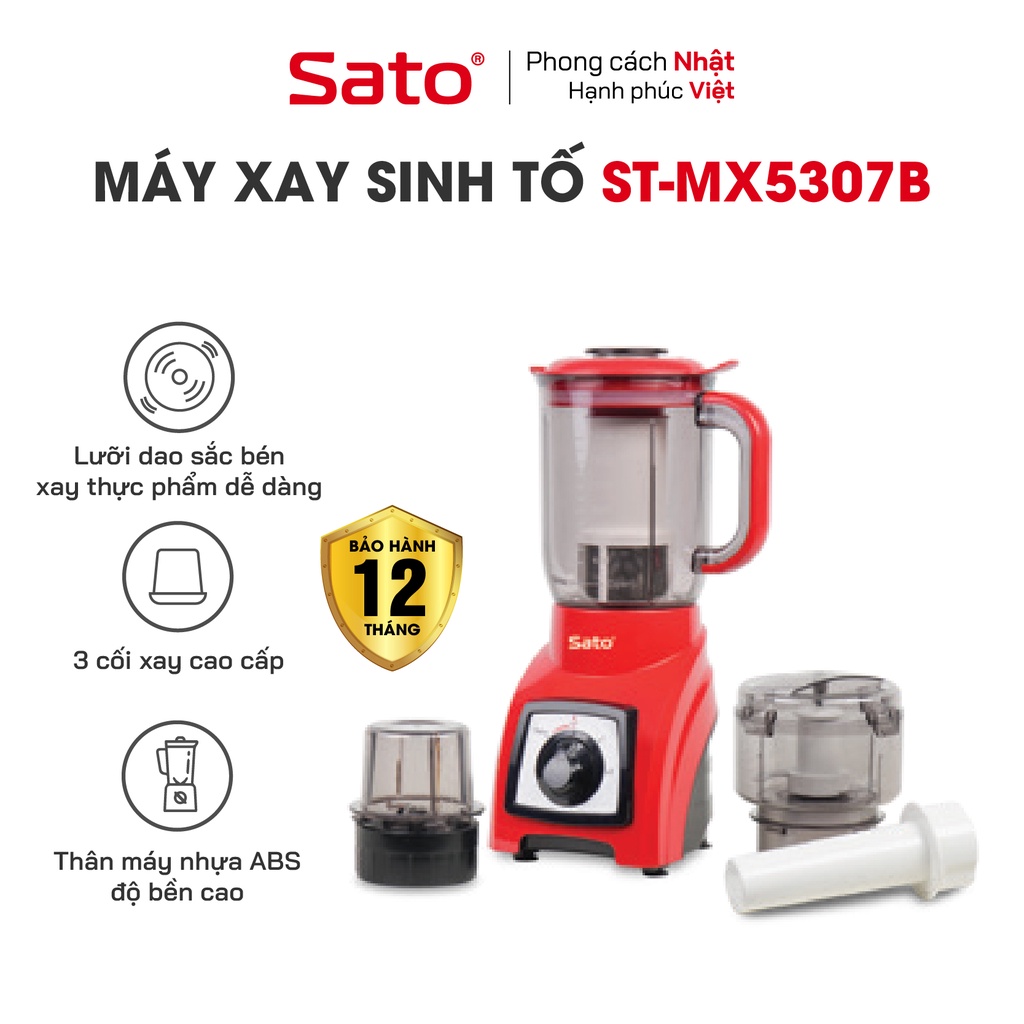 Máy xay sinh tố đa năng Sato MX5307B