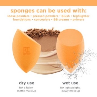 Mút Tán Kem Nền Real Techniques MIRACLE COMPLEXION SPONGE Màu Cam