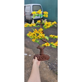 Cây mai vàng giả trang trí tết