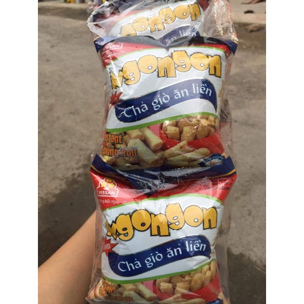 CHẢ GIÒ ĂN LIỀN "NGON NGON" CỦA VISSAN - GÓI 50G - COMBO 5 GÓI