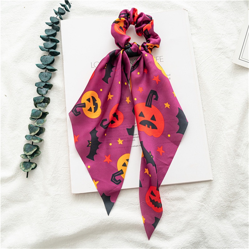 Dây Buộc Tóc Đuôi Ngựa Cỡ Lớn Phong Cách Giáng Sinh Mới Cho Nữ