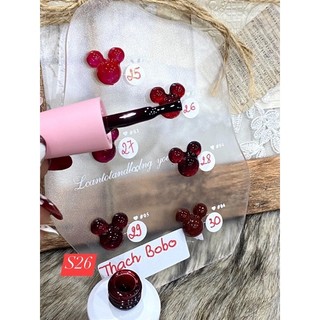 Sơn Gel Thạch Đỏ Bobo số 26