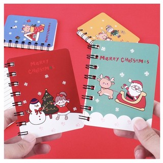 Sổ lò xo A7 Noel (có dòng kẻ)