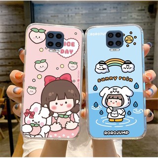 Ốp lưng vsmart Aris / vsmart Aris Pro cô bé cùng thú cưng hoạt hình dễ thương