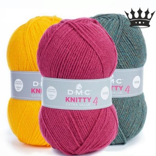 3/3 crown cuộn len dmc knitty 4
