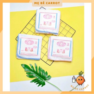 (Giá rẻ vô địch) Combo 10 khăn xô sữa Kiba siêu thấm, siêu mềm 2- 3 - 4 lớp, Khăn xô sữa màu trắng cho bé sơ sinh Mẹ Bé