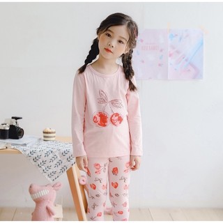 Bộ đồ mặc nhà bé gái Cherry