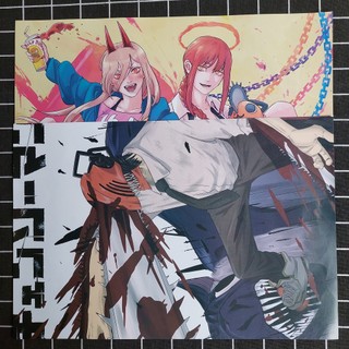 Set 8 Tờ Poster Anime Chainsaw Man