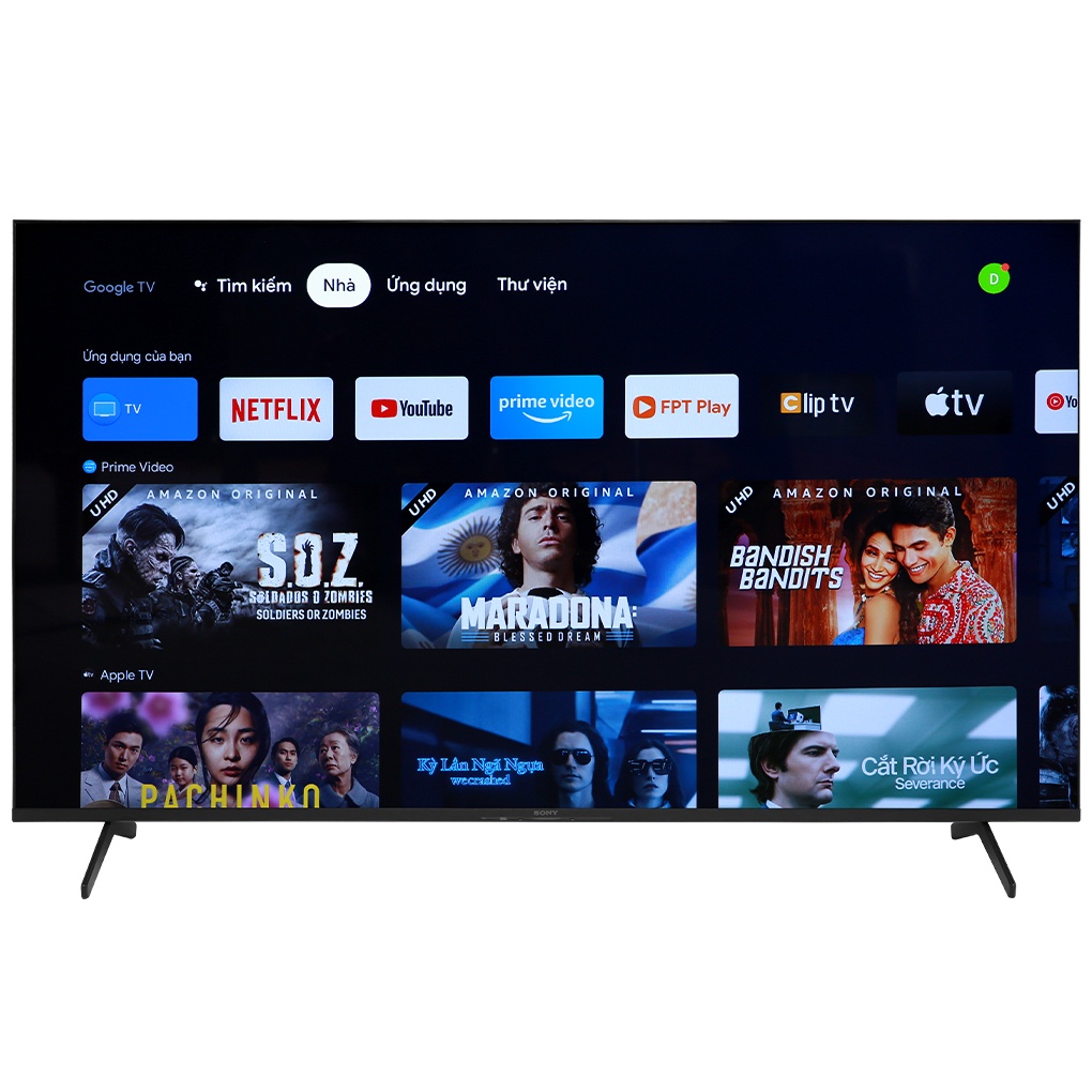 Google Tivi Sony 4K 65 inch KD-65X80K-dienmaytonkho