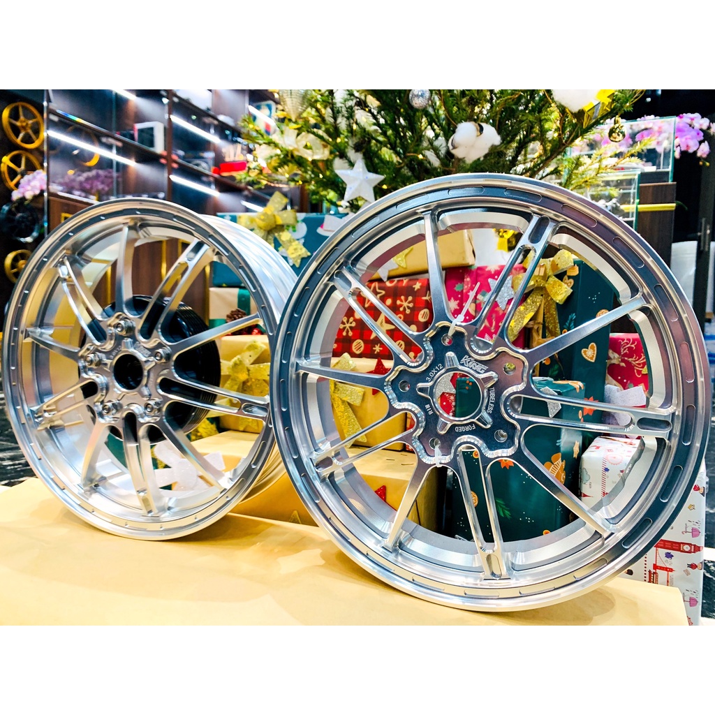 Mâm CNC Vespa Kingspeed 10 Cây