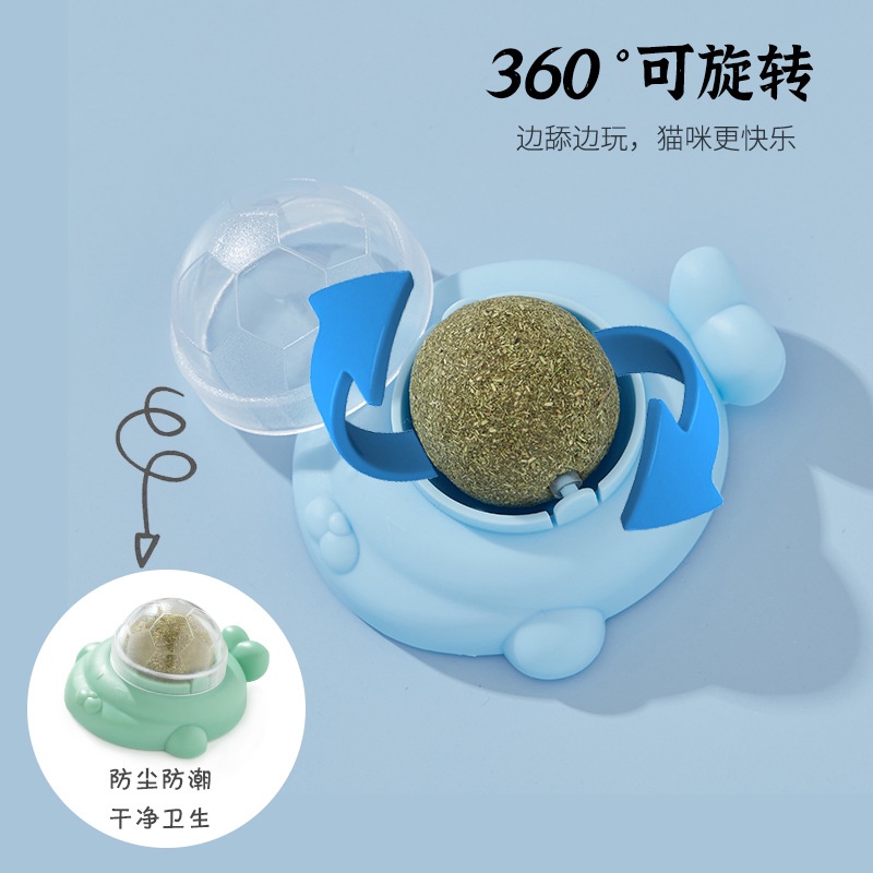 Viên Cỏ Bạc Hà Gắn Tường Giảm Stress Cho Mèo | cỏ mèo | đồ chơi cho mèo