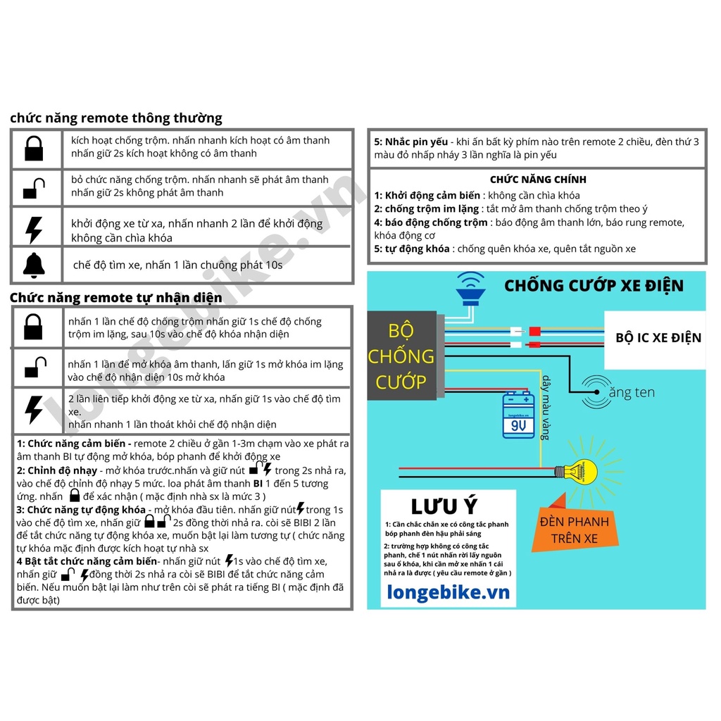 Smart key dành riêng cho xe FELIZ