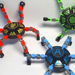 Spinner Robot Biến Hình Con Quay Thông Minh Cho Bé Fidget Spinner DIY Toy