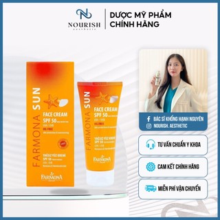 Kem Chống Nắng Farmona Sun SPF 50 Oil Free Dành Cho Da Dầu Và Hỗn Hợp