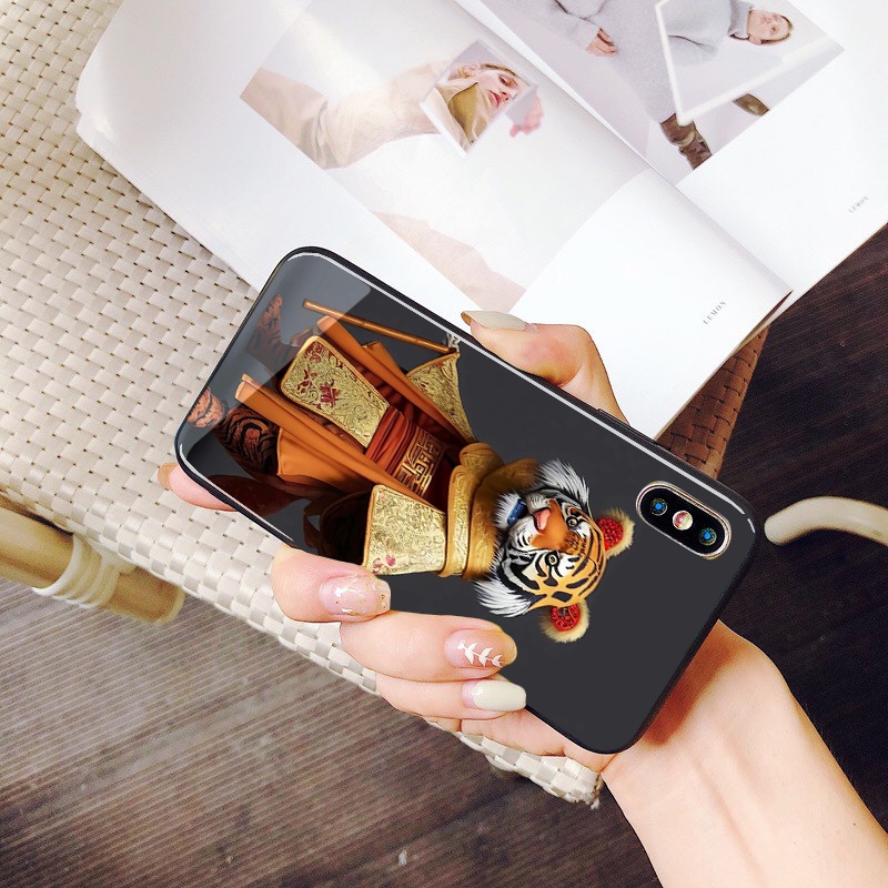 Ốp iphone kính cường lực 12 con giáp cực chất tuổi Tý Sửu Dần Mão Thìn Tỵ Ngọ Mùi Thân Dậu Tuất Hợi đủ mã 6-14