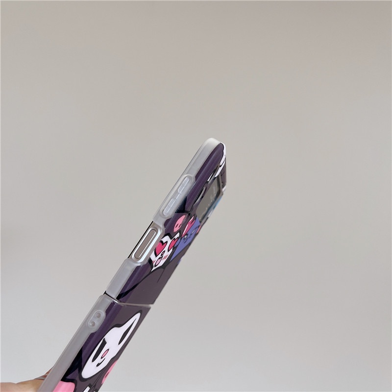 Hoạt Hình Bao Da Điện Thoại Nắp Gập Siêu Mỏng Chống Sốc Hình koulomi Dễ Thương Cho samsung galaxy z flip 4 z flip 5 z flip 4 flip 4 z flip 5 Ốp