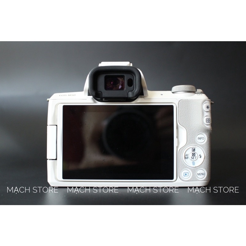 MÁY ẢNH CANON EOS M50 + LENS 15-45MM F/3.5-5.6 IS STM