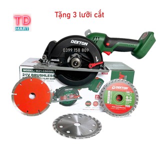 Máy cưa gỗ đa năng dùng pin m21-cs05bl dekton không chổi than