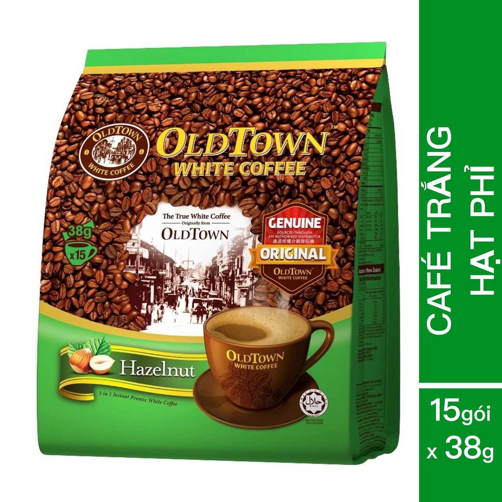 Cà Phê Trắng OldTown Truyền Thống - OldTown 3 in 1 White Coffee Classic 570g