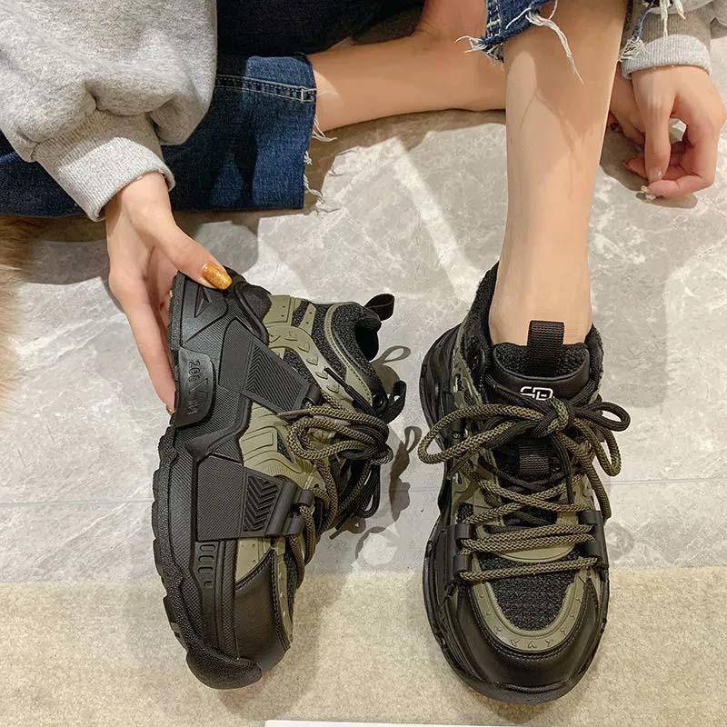 Oeggeo Giày Thể Thao Đế Dày Thời Trang Năng Động Dành Cho Nữ