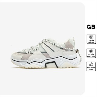 [Mã WABRMH99 giảm 12% đơn 99K]Giày Thể Thao Nữ giayBOM Đế Cao 4 cm Da Êm Chân và Nhẹ B798