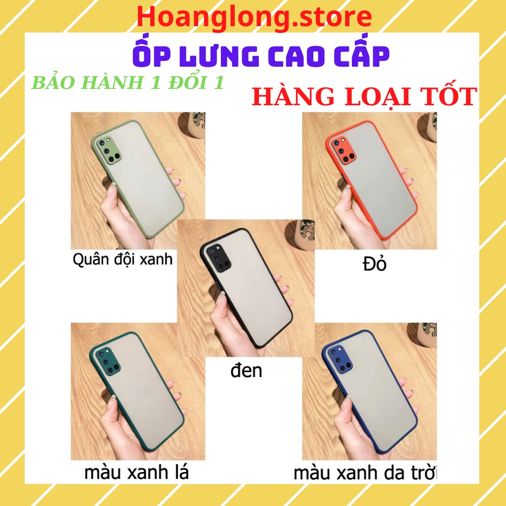 Ốp Lưng Samsung Nhám Chống Sock, Va Đập Bảo Vệ Camera Cho Samsung Galaxy A12 A22 A32 A42 A52 A72 M12 A02S A21S A52S