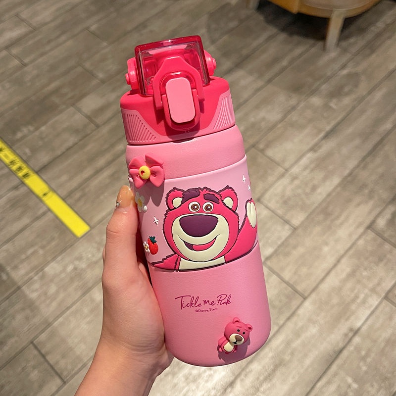 Bình Nước Giữ Nhiệt Họa Tiết Hoạt Hình Disney Xinh Xắn Dành Cho Bé Lớp 316
