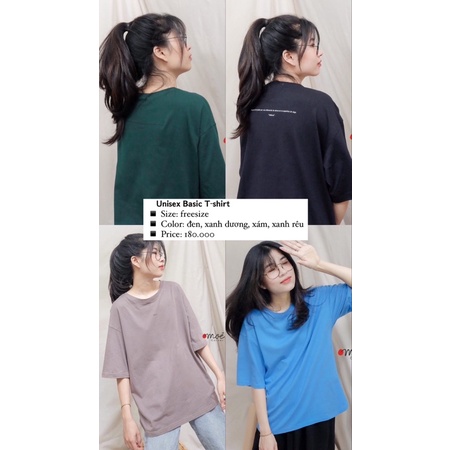 Áo thun freesize unisex