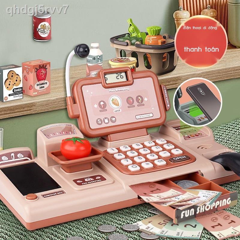 [SALE SỐC] Đồ chơi máy tính tiền siêu thị trẻ em Yimi cho bé mô phỏng máy tính tiền đa năng bộ bé gái nhà chơi 3 tuổi