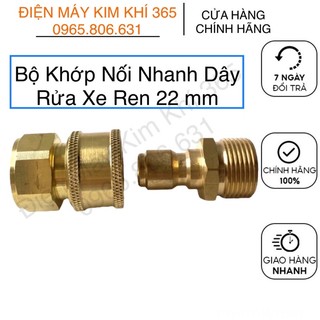 Bộ Khớp Nối Nhanh Cho Máy Xịt - Rửa Xe Gia Đình Tiện Dụng