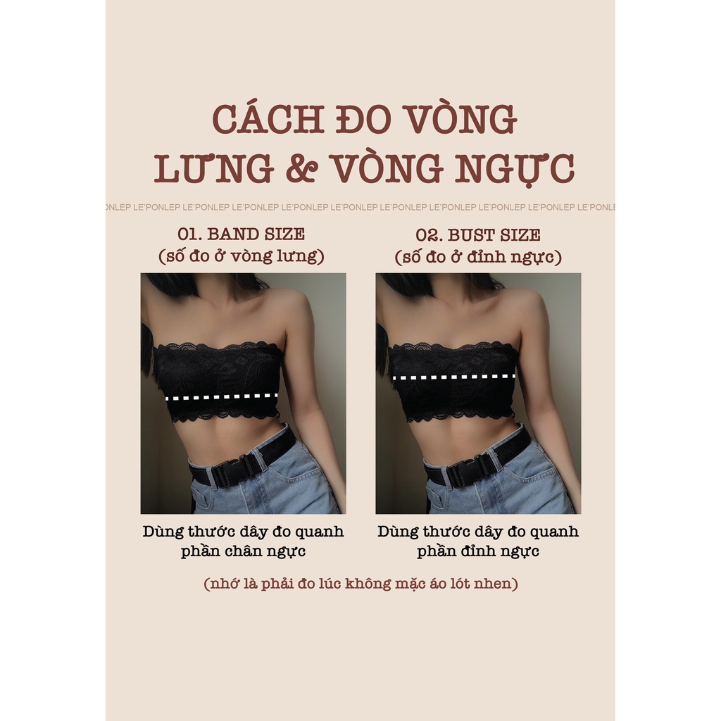 G02 BASIC SET Đồ Lót Có Gọng LEPONLEP Cotton Thun Gân Đen Trắng Xinh Xắn, Mềm Mại | BigBuy360 - bigbuy360.vn