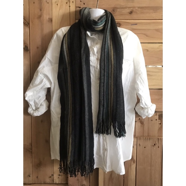 Khăn choàng cổ dệt len nam nữ unisex- 2hand