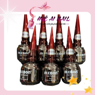 Set sơn móng tay Mxbon 9 màu, Sơn gel Mxbon chính hãng lên màu chuẩn