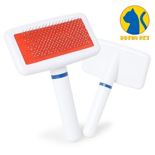 Lược trải lông cho chó mèo, lược trắng đánh bông lông trước khi cắt tỉa